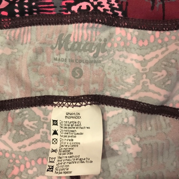 Maaji Boho Russet Soul Workout/Yoga Leggings - Picture 5 of 8